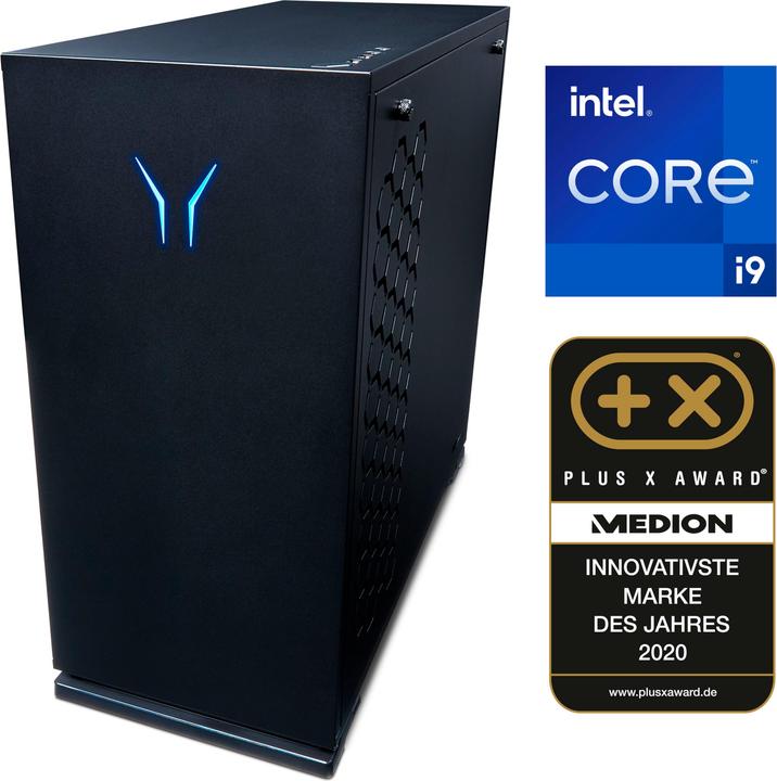 Produktbild Medion Erazer Hunter X20 RTX 3080 (Intel Core i9-12900KF, 32 GB, 2000 GB, GeForce RTX 3080)