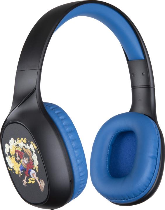 Produktbild NoName ONE PIECE - Casque Bluetooth - Bleu & Noir (Kabellos, Kabelgebunden)