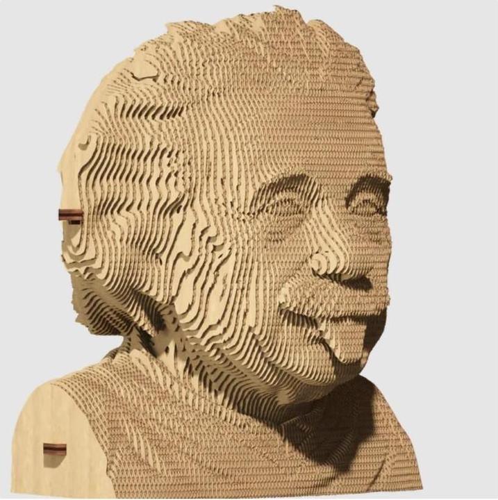 Immagine prodotto Cartonic CARTMALB - Albert Einstein - Puzzle 3D (172 pezzi)