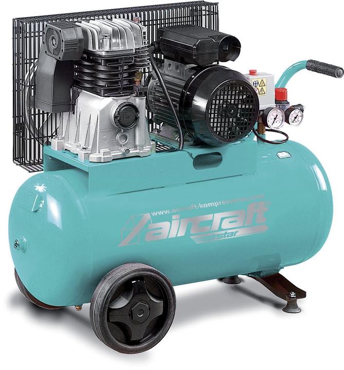 Produktbild Stürmer - AIRSTAR 403/50 E 400 V - Mobiler Kolbenkompressor mit Riemenantrieb (10 Bar, 50 l)
