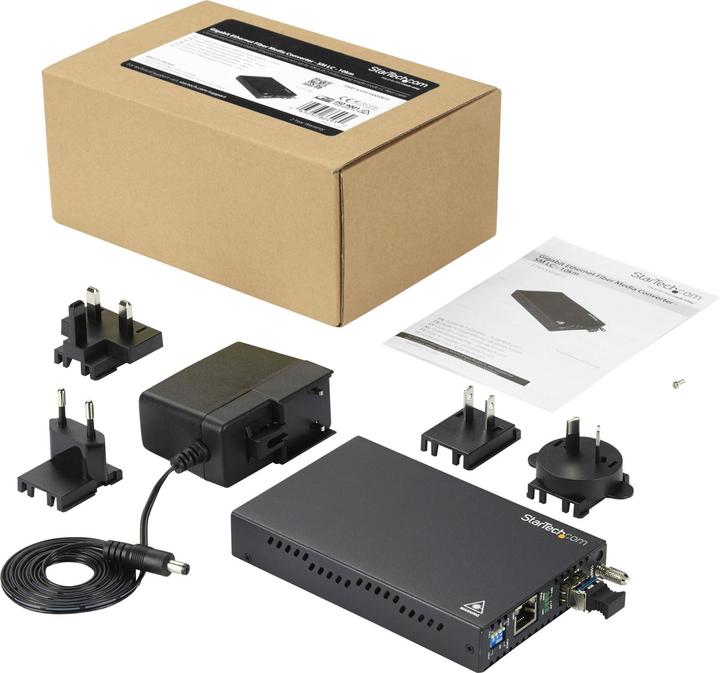 Produktbild StarTech Gigabit Copper-to-Fiber Media Converter