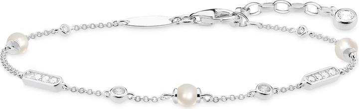 Thomas Sabo Perlenarmband (19 cm, 925er Silber)