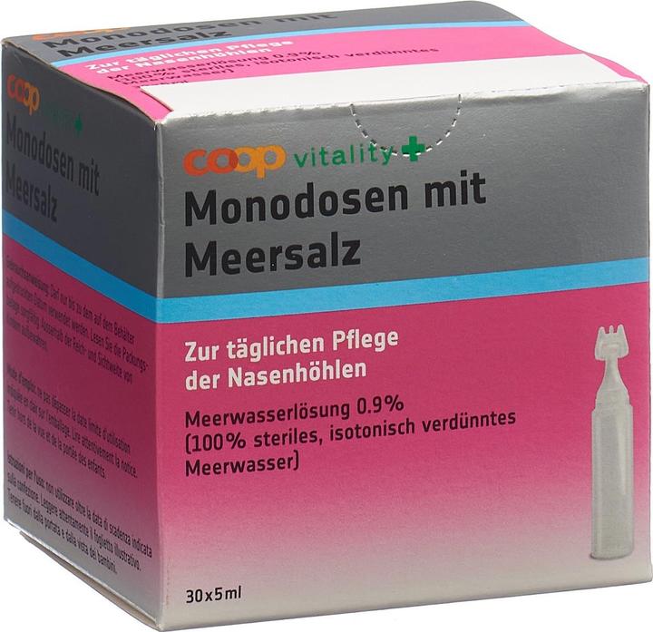 Produktbild Coop Vitality mit Meersalz 30 Monodos 5 ml (1 Stück)