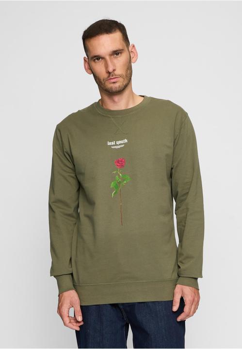 Actual product image Mister Tee Lost Youth Rose Crewneck - 88237 (XL)