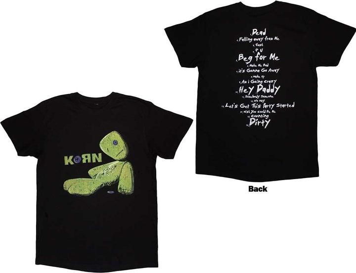 Image du produit Korn Issues Tracklist Back Print (XL)