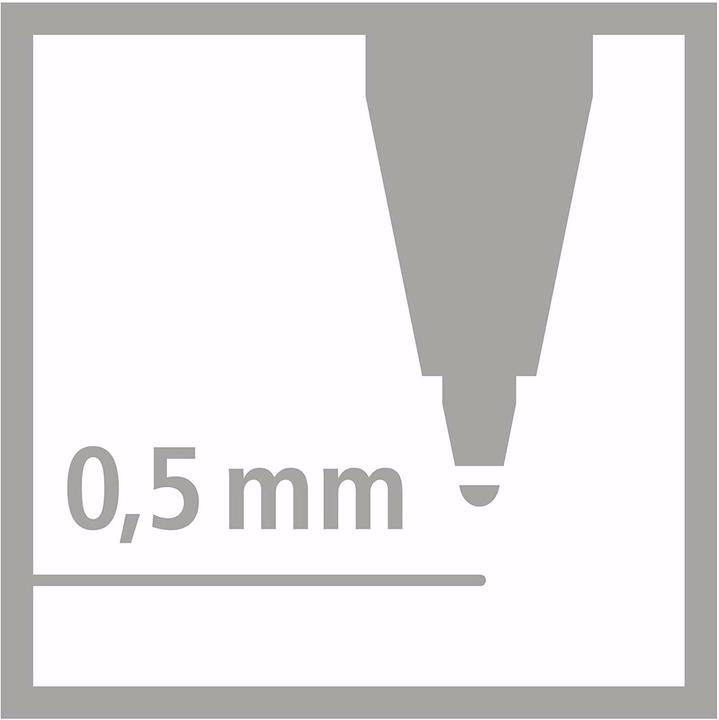 Image du produit STABILO Recharge EASYoriginal (cartouches d'encre, Bleu, 0.50 mm)