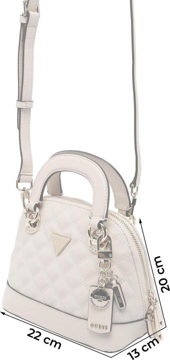 Immagine prodotto Guess Cessily, Textile Handbag, Small Dome Satchel, Black, HWEV76 79110