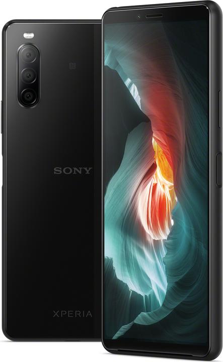 Image du produit Sony Xperia 10 II (128 Go, Noir, 6", Double SIM hybride, 12 Mpx, 4G)