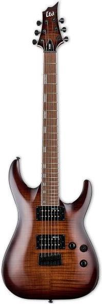 Produktbild ESP LTD H-200FM E-Gitarre Dark Sunburst (E-Gitarre, Mahagoni Roasted Jatoba)