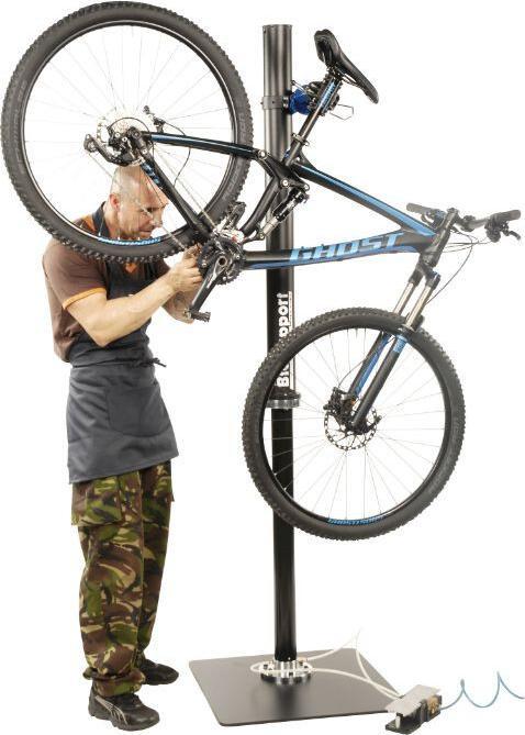 Produktbild Bici Support Professionelles Fahrrad-Reparaturstativ Professionelles Fahrrad-Werkstattstativ Pneumatisches Heben