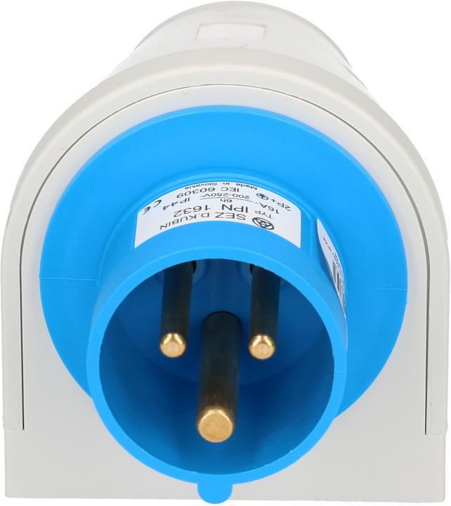 Actual product image Max Hauri SEZ CEE wall plug 3-pole 16A