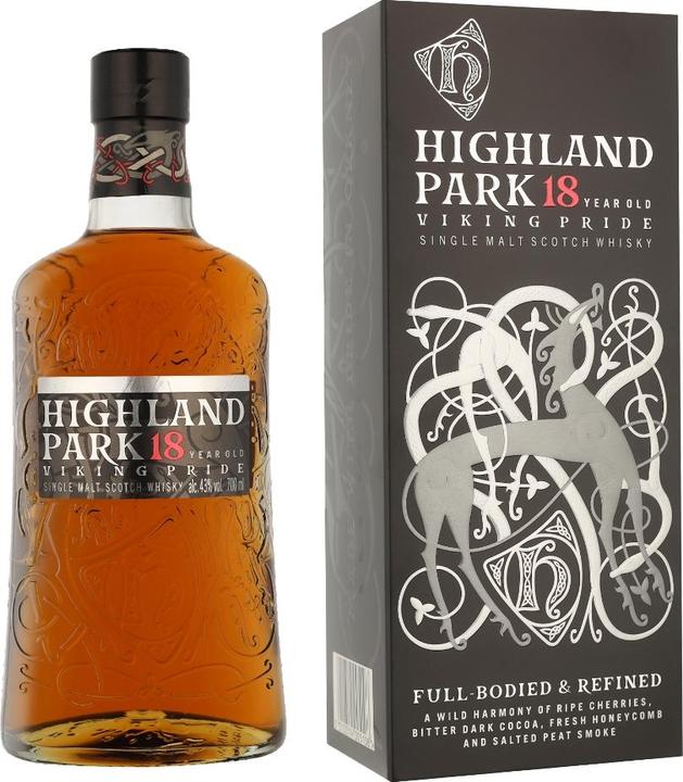Highland Park 18 Years (Single Malt, Scotch Whisky, 1 x 70 cl)