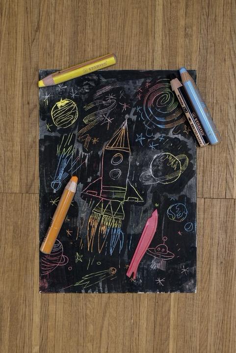 Image du produit STABILO woody 3 en 1 crayon de couleur (Abricot, 1 x)