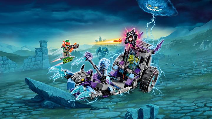 Actual product image LEGO Nexo Knights Ruinas cage scooter (70349, LEGO Nexo Knights)