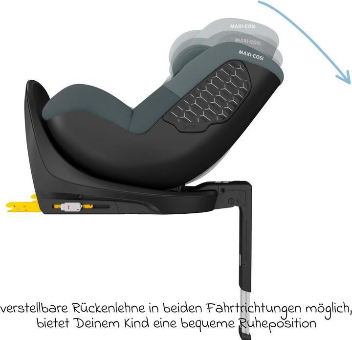 Actual product image Maxi-Cosi Mc Mica 360 S Tonal Graphite (Reboarder, ECE R129/i-Size Standard)