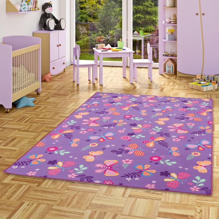 Actual product image Snapstyle Kids Game Carpet Butterfly (200 x 250 cm)