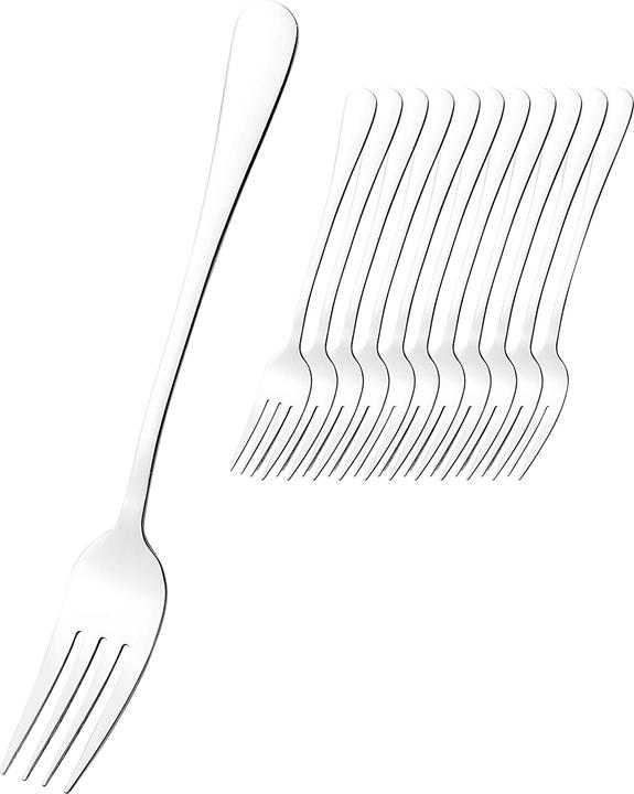 Productafbeelding Esmeyer 156-119 Bestek, roestvrij staal, zilver, 21 x 1 x 1 cm (12 Stuk, Vork)