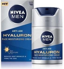 Actual product image NIVEA MEN Hyaluron Anti-Age (50 ml, Day cream, SPF 15)
