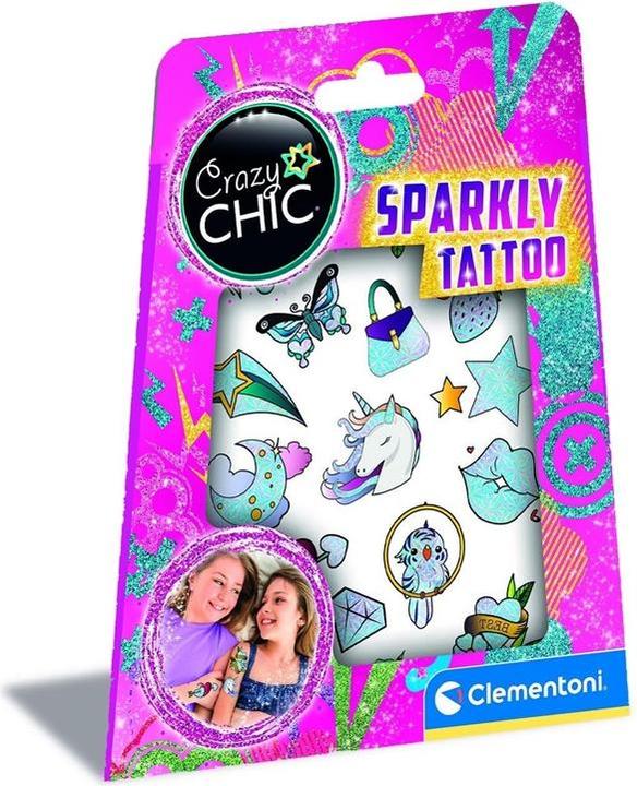 Actual product image Clementoni Crazy Chic - Urban Tattoo Glitter