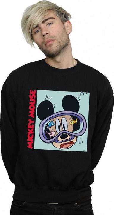 Immagine prodotto Disney Mickey Mouse Under Water Felpa Uomo (M)