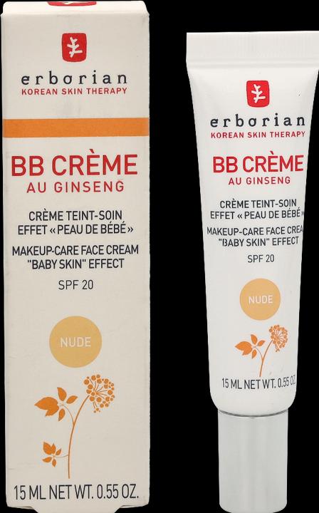 Actual product image Erborian Au Ginseng 5-In-1 Baby Skin Effect (Nude)