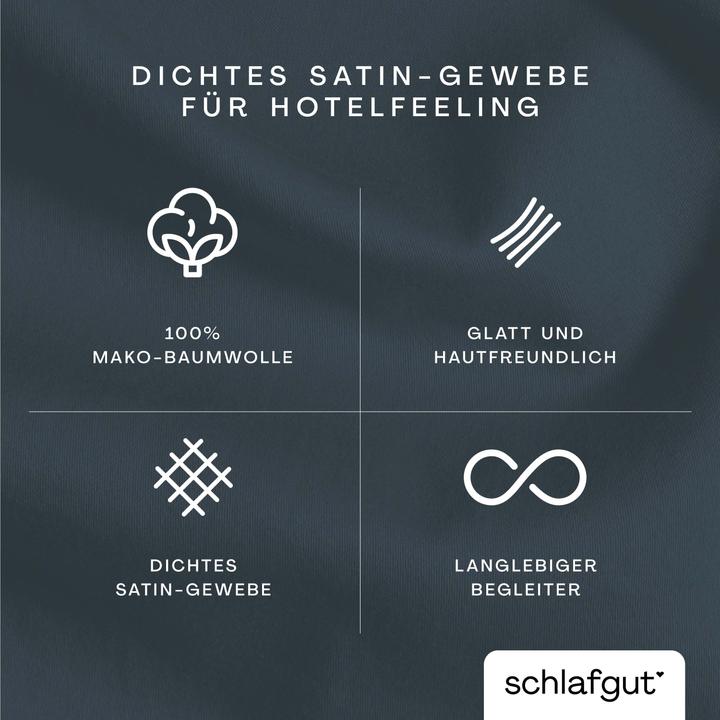 Produktbild schlafgut Woven Satin (Duvetbezug, 40 x 80 cm)
