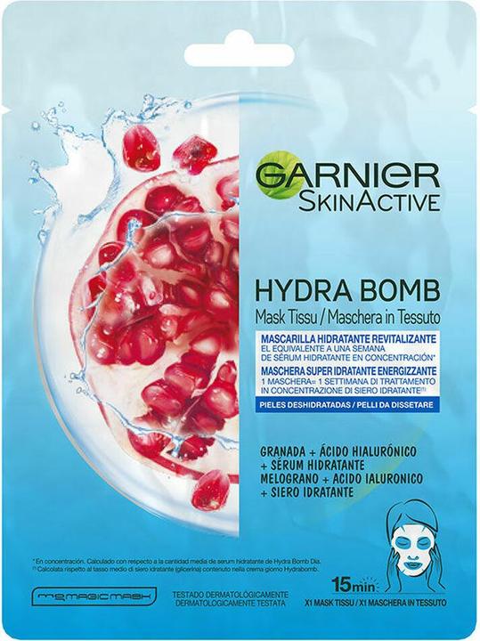 Actual product image Garnier Skinactive Hydrabomb Revitalising Face Mask 50 ml (50 ml)