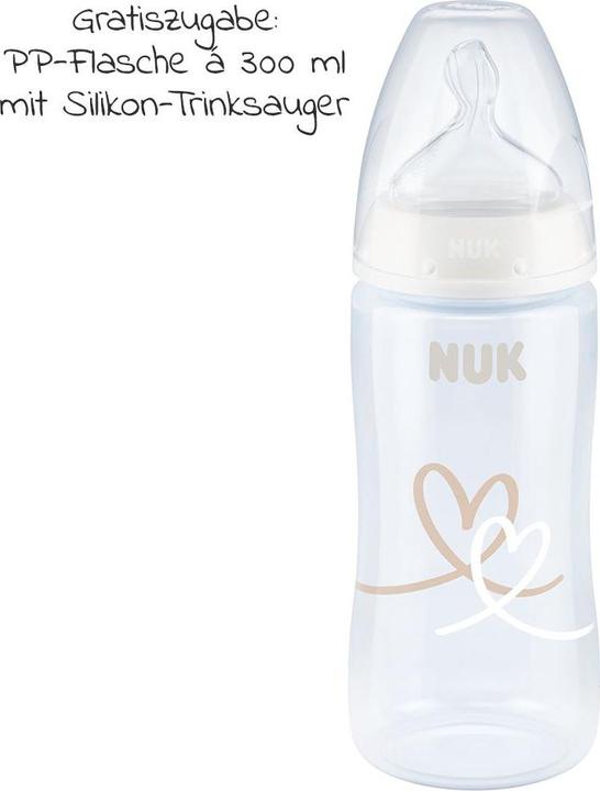Produktbild NUK Vario Express Dampf-Sterilisator inkl. gratis First Choice+ Babyflasche