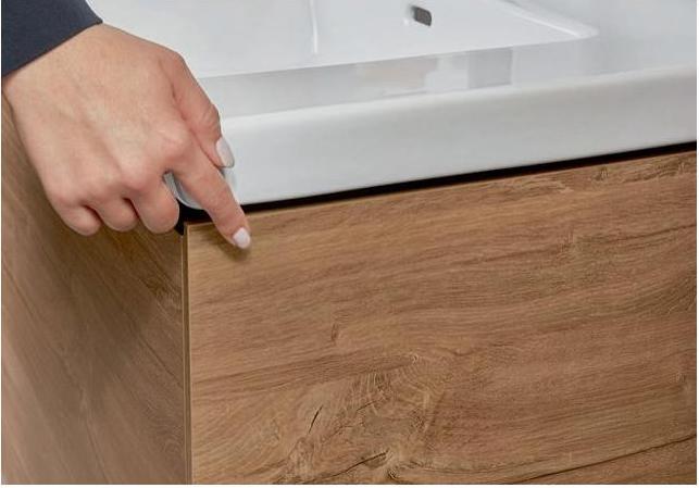 Produktbild Villeroy & Boch V&B Schrankwaschtisch SUBWAY 3.0 800x470mm mit ÜL mit HL we (470 mm, 800 mm)