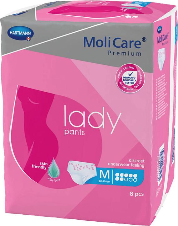 MoliCare Lady Pants 7 Inkontinenz Pants (8 x, M)