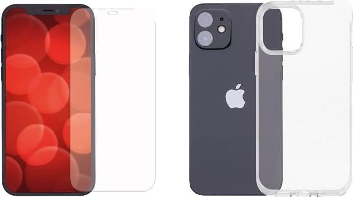 Immagine prodotto Displex Real Glass, 2D Panzerglas + Handyhülle (1 Pezzo/i, Apple iPhone 14 Pro)