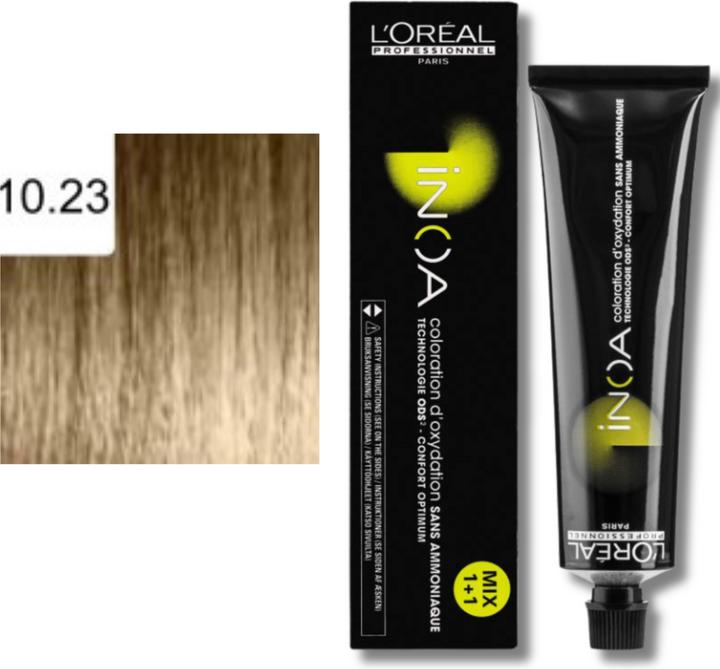 Image du produit L'Oréal Professionnel Inoa (10.23 Blond platine irisé or irisé)
