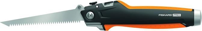 Produktbild Fiskars Universal-Trockenbaumesser, Länge 18,5 cm, Rostfreier Stahl/Kunststoff, Schwarz/Orange, Carb (Cutter)