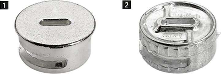 Actual product image Hettich Eccentric connecting fitting Rastex 25 (Connection fitting, 1 pcs.)