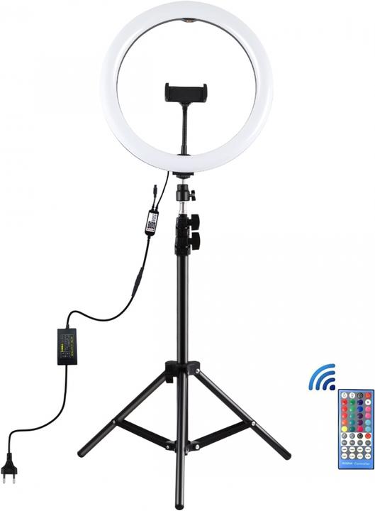 Puluz PKT3050EU RGB Selfie Videoleuchte 30cm (Ringleuchte)