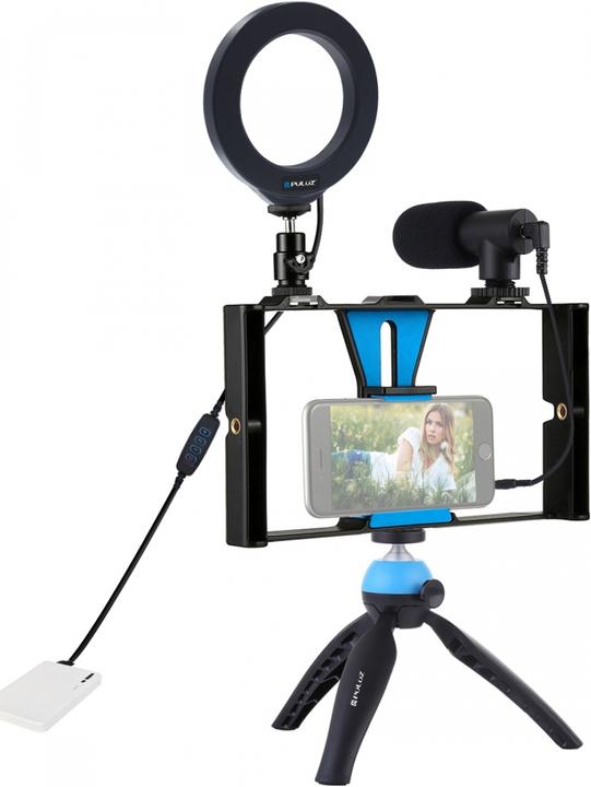 Actual product image Puluz 4 in 1 Vlogging Selfie (Ring light)