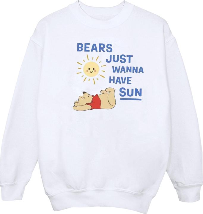 Disney Winnie The Pooh Bears Just Wanna Have Sun Sweatshirt (S)