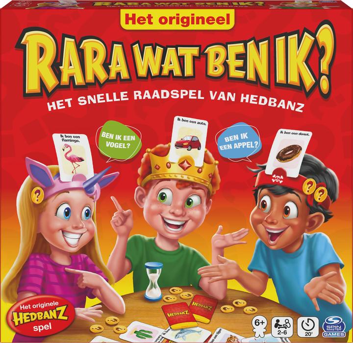 Image du produit NoName Hedbanz Rara Wat Ben Ik? (Néerlandais)