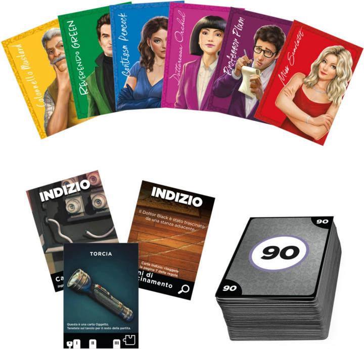 Produktbild Hasbro Cluedo Escapes Betrayal At Villa Tudor Refresh (Italienisch)