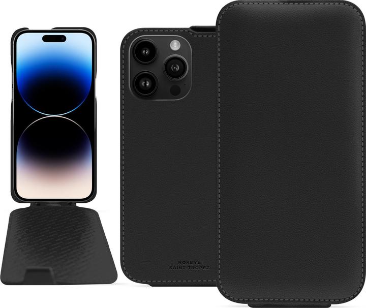 Actual product image Noreve Vertical leather shell (Apple iPhone 15 Pro Max)