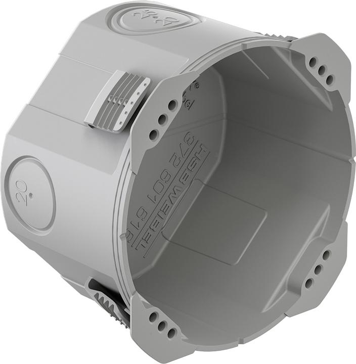 Steffen HSB Hohlwanddose D83 Basic Gr. 1x1 Einbautiefe 50mm, gr