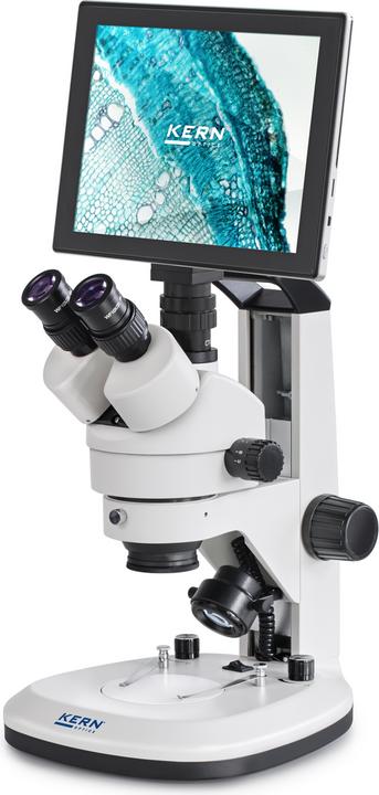 Immagine prodotto Kern OZL 468T241 Stereomicroscopio trinoculare 45 x luce incidente, luce trasmessa