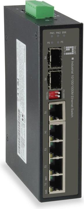 Produktbild LevelOne IES-0600: 5Port Switch, 4x PoE (6 Ports)