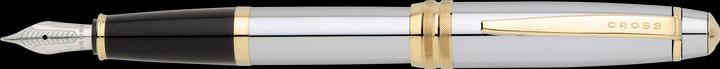 Actual product image Cross Fountain pen Bailey M Medalist polished chrome (Chromed, 1 x)