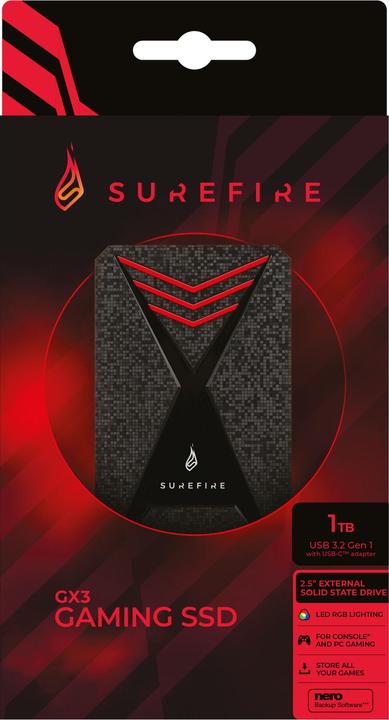 Actual product image SureFire Gaming Bunker (1000 GB)