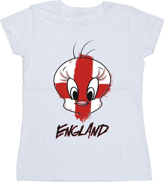 Looney Tunes Tweety England Face TShirt (XL)