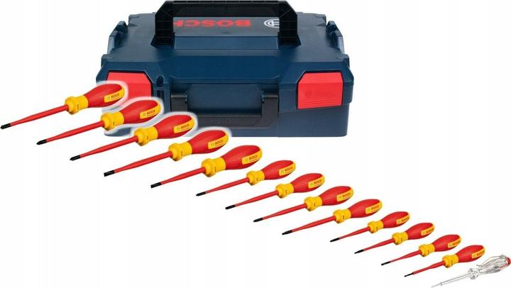 Produktbild Bosch Professional VDE-Schraubendreher-Set (Torx (TX), Pozidriv-Kreuzschlitz (PZ), Schlitzschrauben)