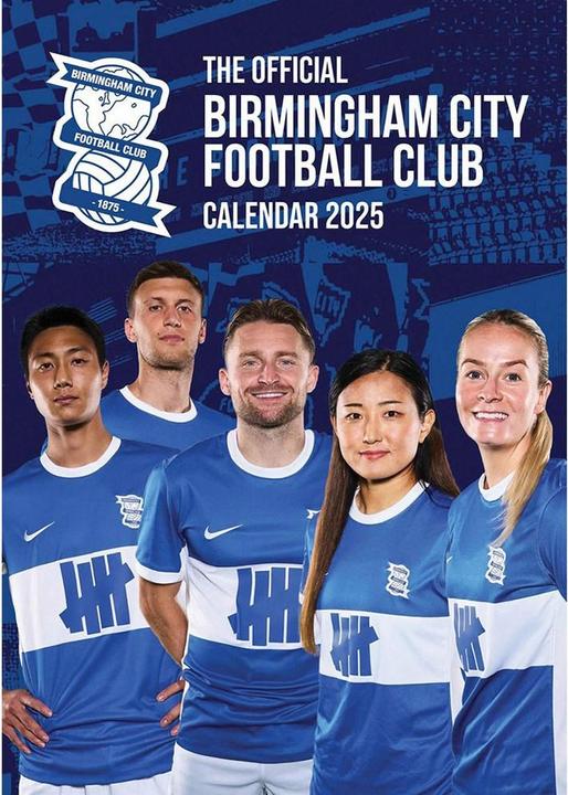 Produktbild Birmingham City FC Wandkalender 2025 A3 (A3, Deutsch)