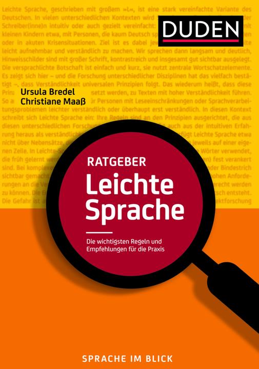 Produktbild Ratgeber Leichte Sprache (Deutsch, Ursula Bredel, Christiane Maaß, 2016)