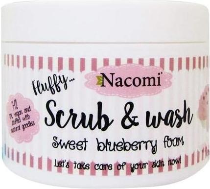 Nacomi Scrub & Wash Foam Scrub To Body Sweetueberry 180Ml (180 ml)